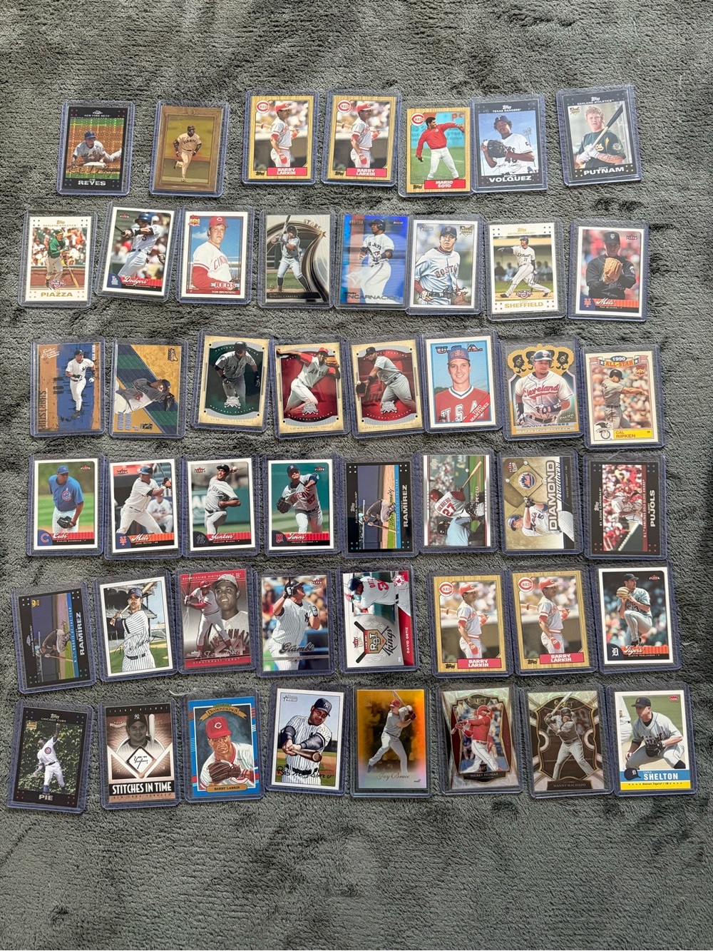 Baseball & Basketball Trading Card Collection - Assorted Players